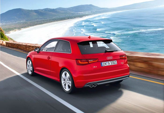 Αισθητικά το νέο Audi A3 «πατάει» πάνω στα γνώριμα, σύγχρονα μοτίβα της Audi.